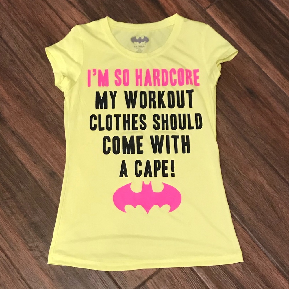 NWOT 🦇 Batman Junior’s workout shirt - Picture 1 of 3